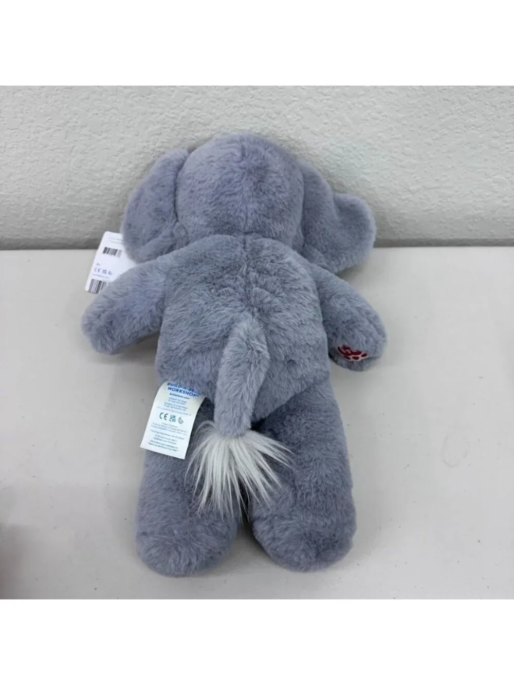 Build A Bear BAB Love You Tons Elephant Heart Ears Stuffed Animal Plush Toy NEW